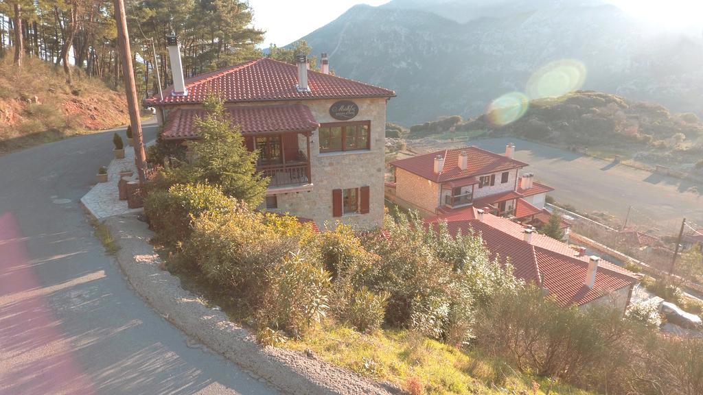 Methexis Boutique Hotel Dimitsana Bagian luar foto